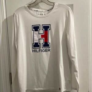 Tommy Hilfiger White Long Sleeve Shirt